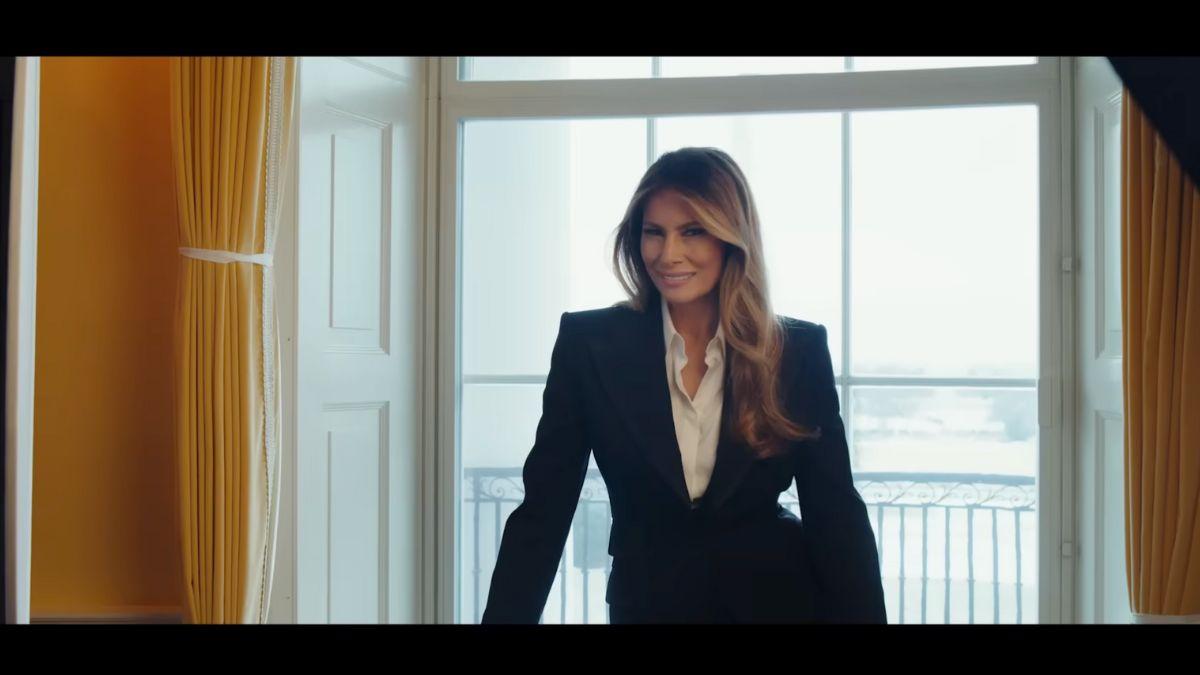 image of Melania Trump's documentary was canceled in South Africa.