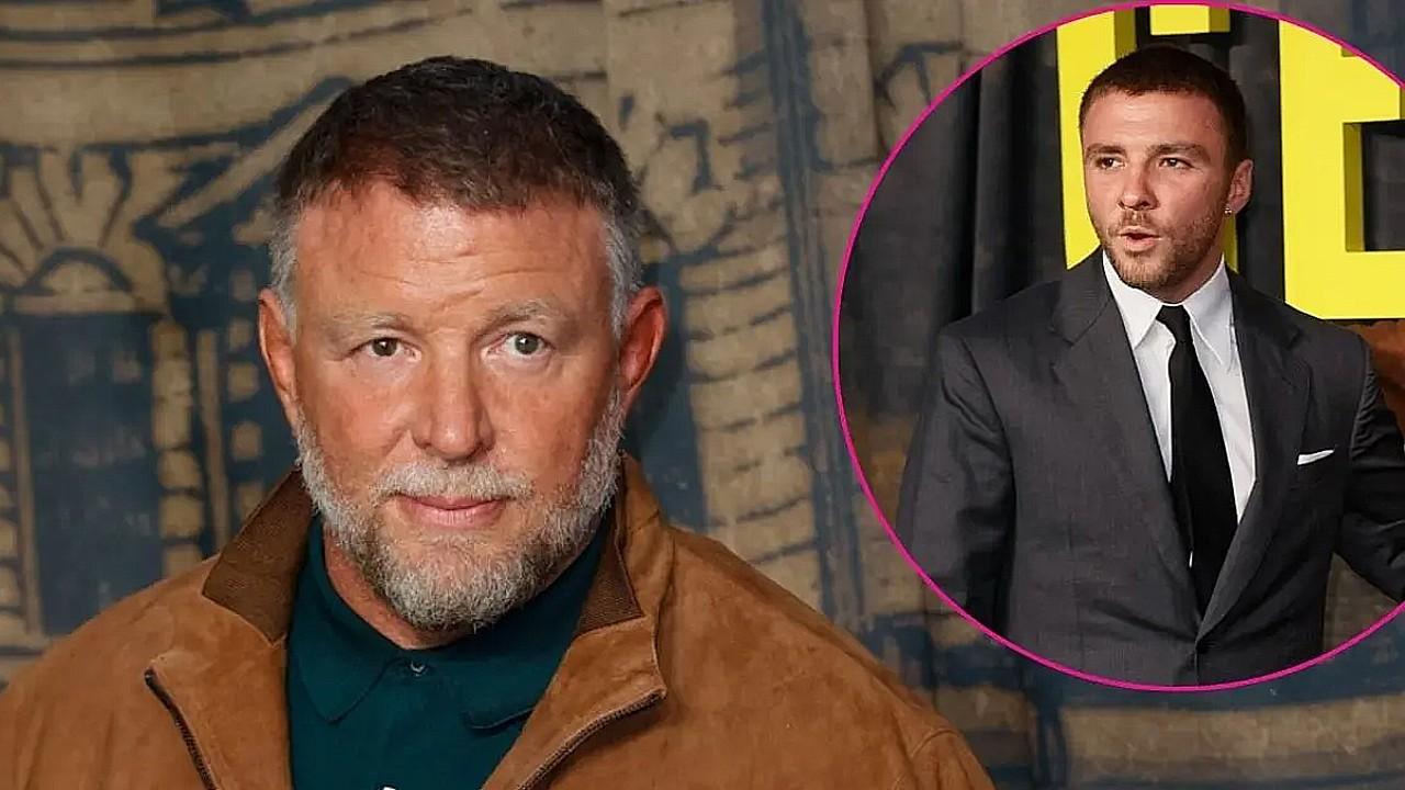 guy richie brings son rocco to premiere pp