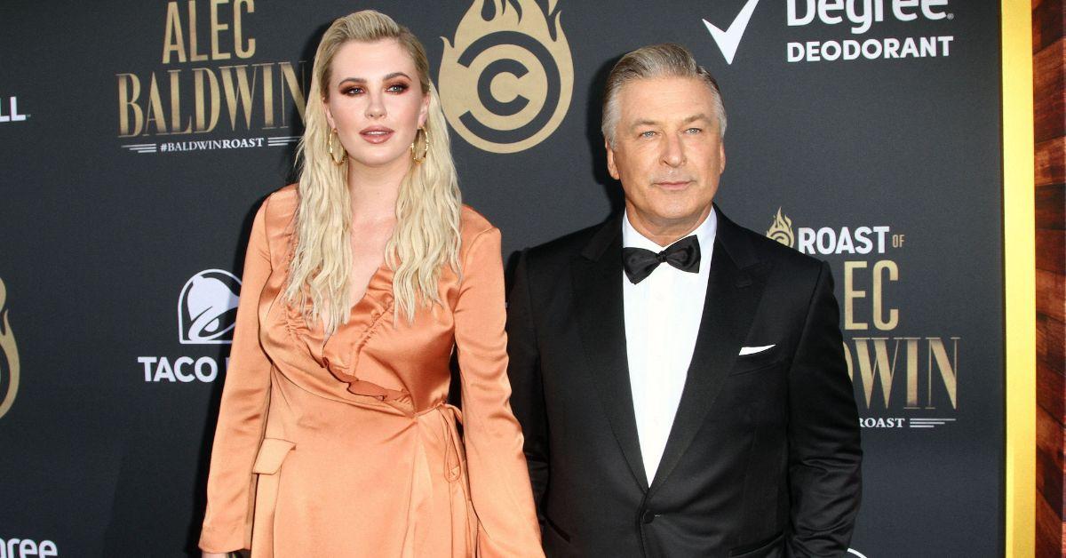 Photo of Alec and Ireland Baldwin
