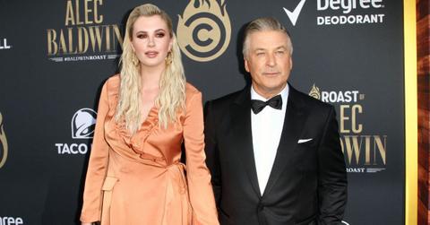 Photo of Alec and Ireland Baldwin