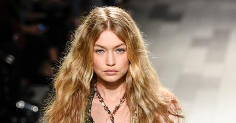 Gigi Hadid Loses Shoe During NYFW Video Photos hero