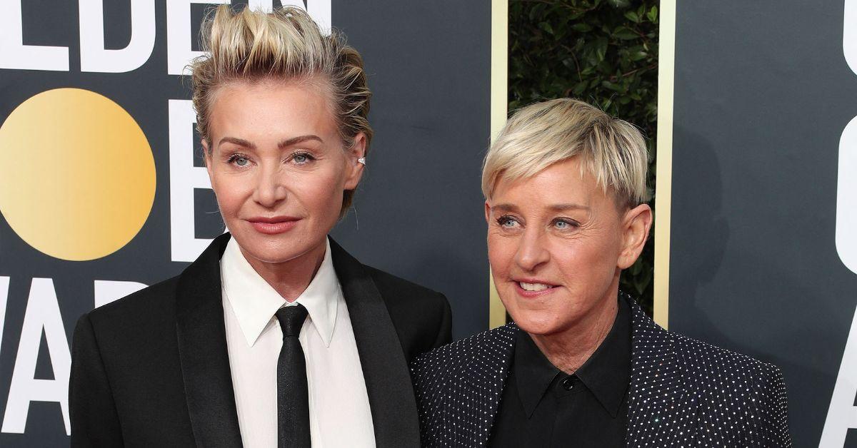 Photo of Ellen DeGeneres and Portia de Rossi