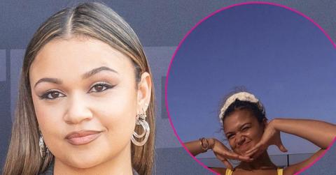 madison bailey yellow bikini photos