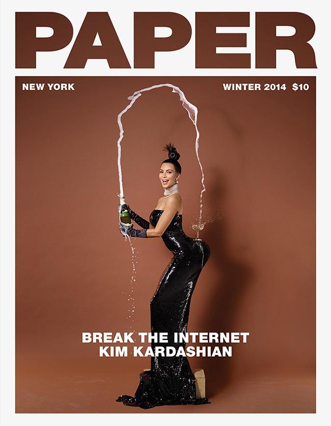 Kim kardashian paper cover full billboard 650