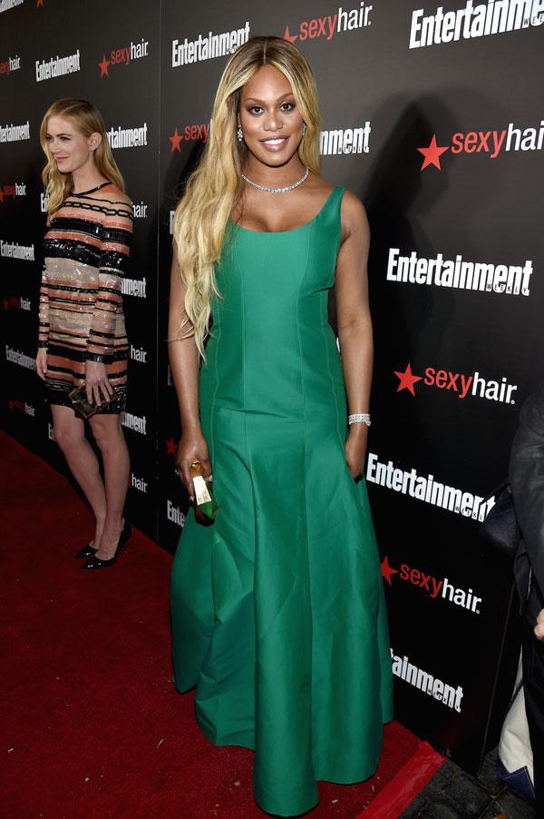 Laverne Cox Forevermark Diamonds Entertainment Weekly Party