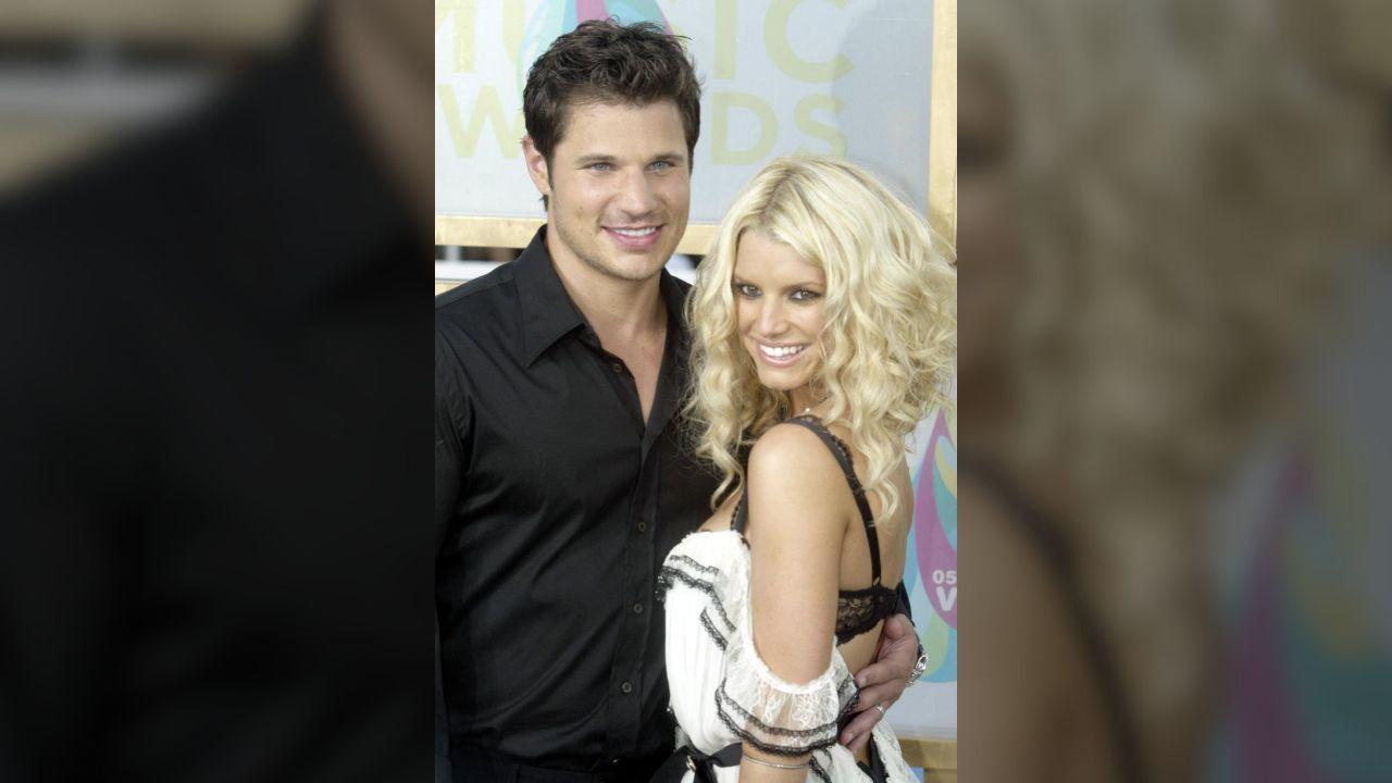 Photo of Nick Lachey made a reference to his previous marriage.
