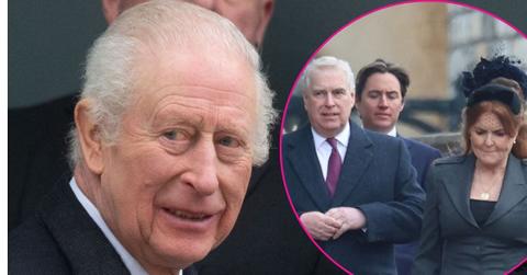 Photo of Prince Charles, Prince Andrew and Sarah Ferguson