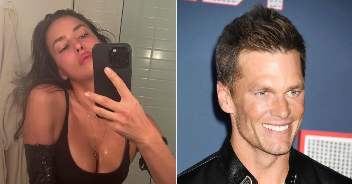 Composite photo of Irina Shayk and Tom Brady