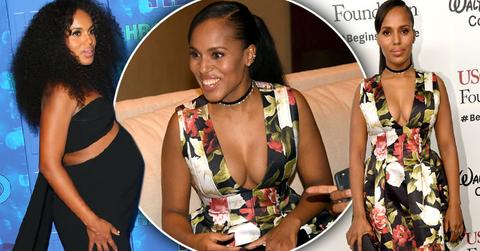 kerry washington post baby body weight loss