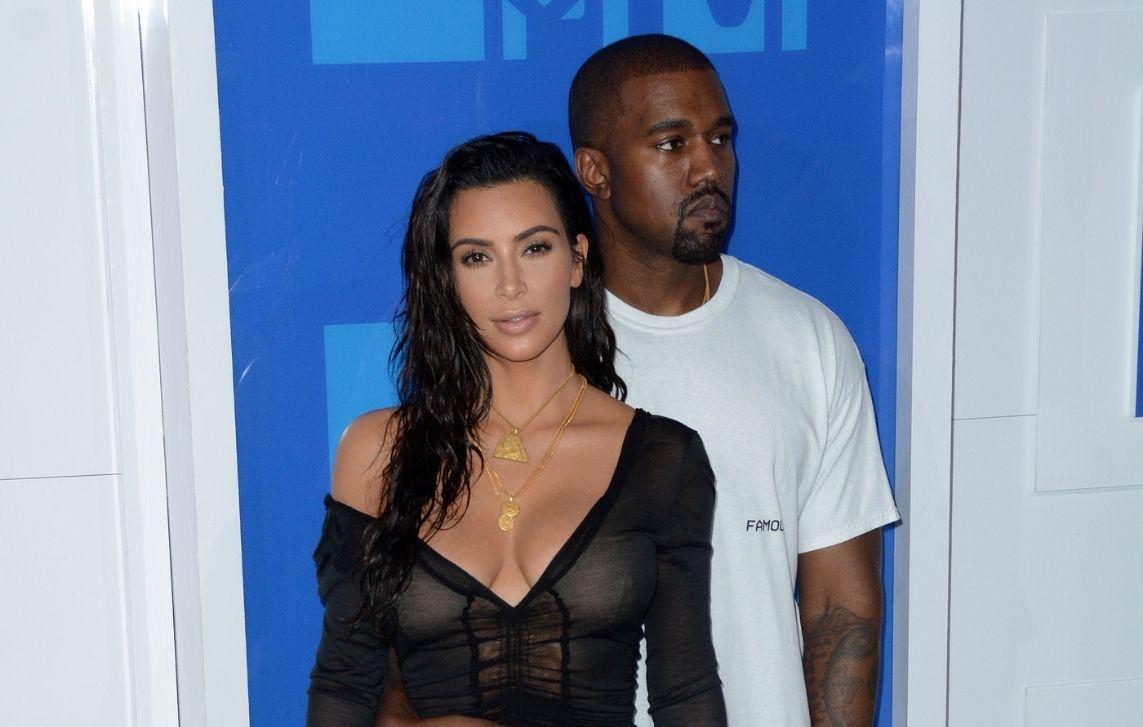 kim kardashian kanye west not on good terms right now