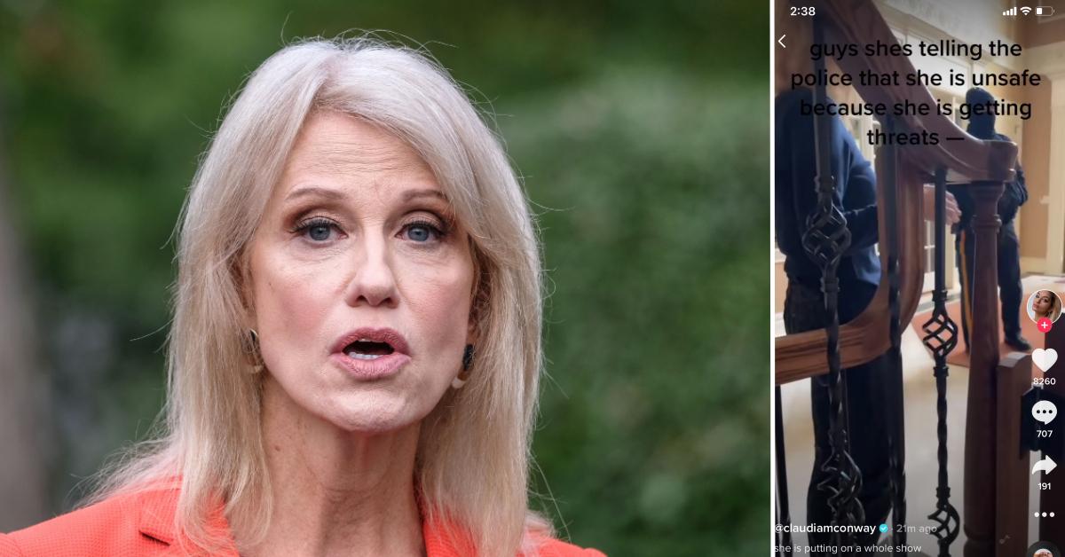 Police Visit Kellyanne Conway On Inauguration Day After Daughter Claudia's Abuse Claims