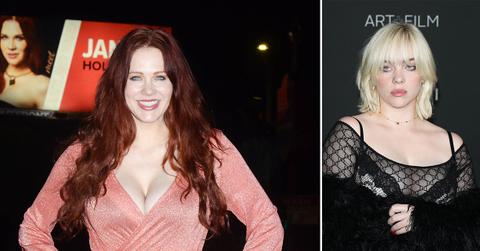 maitland ward poses billboard after slamming billie eilish parents