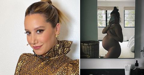 ashley tisdale nude baby bump selfie pf