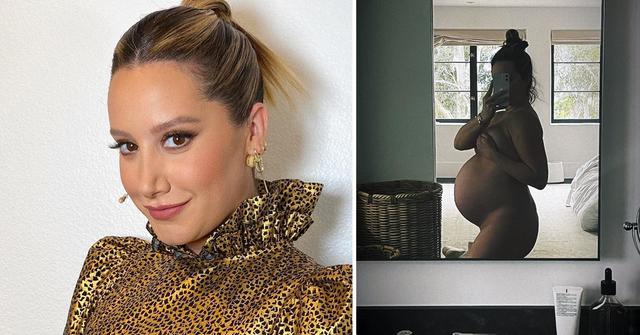 ashley tisdale nude baby bump selfie pf