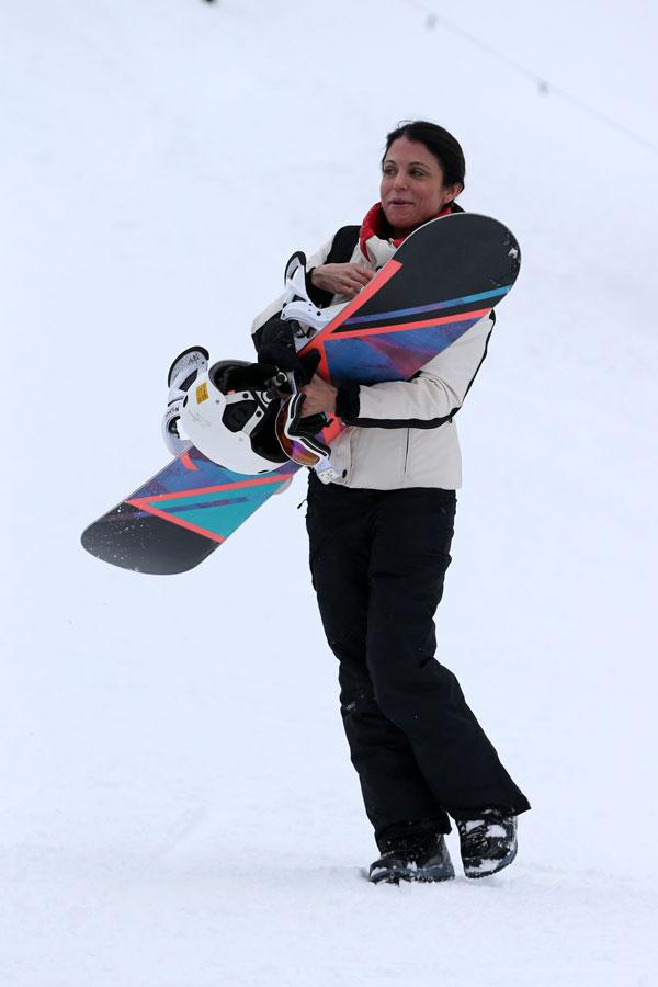 Bethenny frankel snowboarding 06