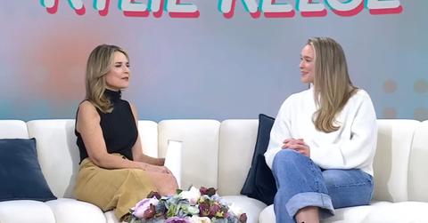 Photo of Savannah Guthrie and Kylie Kelce