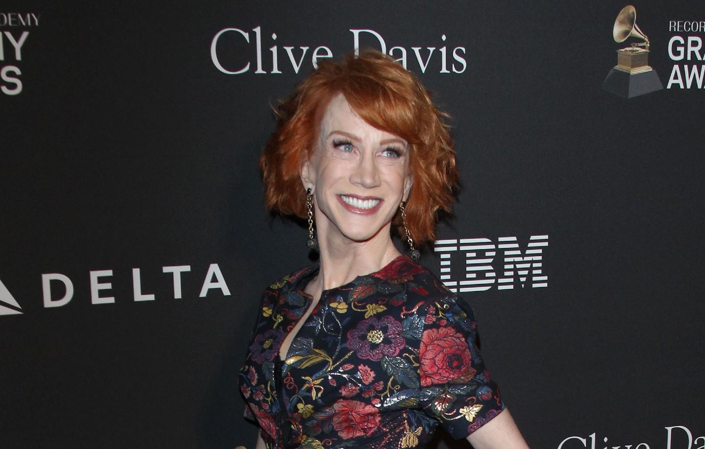 kathy griffin lung cancer voice damage