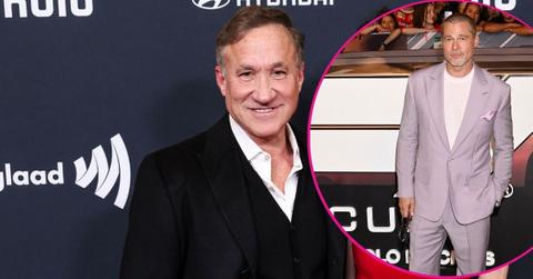 image of Terry dubrow, inset of brad pitt