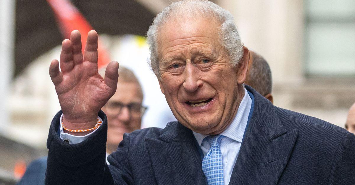 image of King Charles III is also battlling cancer.