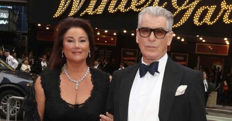 Photo of Pierce Brosnan and Keely Shaye Smith