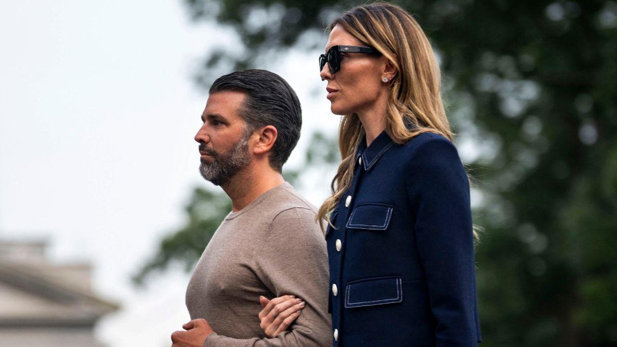 Image of Bettina Anderson lets her fiancé, Donald Trump Jr., 'take the lead,' a source said.