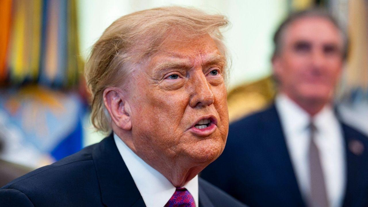 Image of The president accused the ‘Meet the Press’ host of spreading ‘purposeful inaccuracy.’