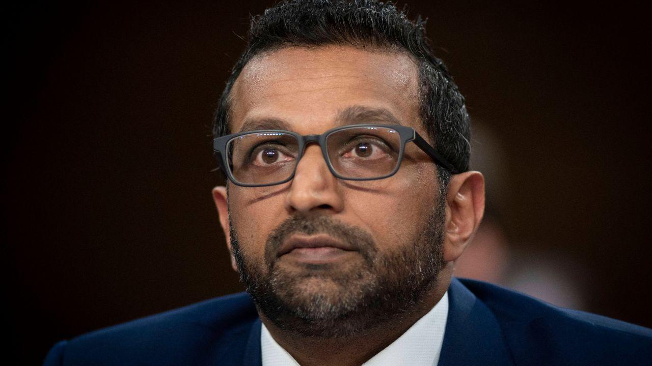 Photo of Kash Patel was involved in making the memo.
