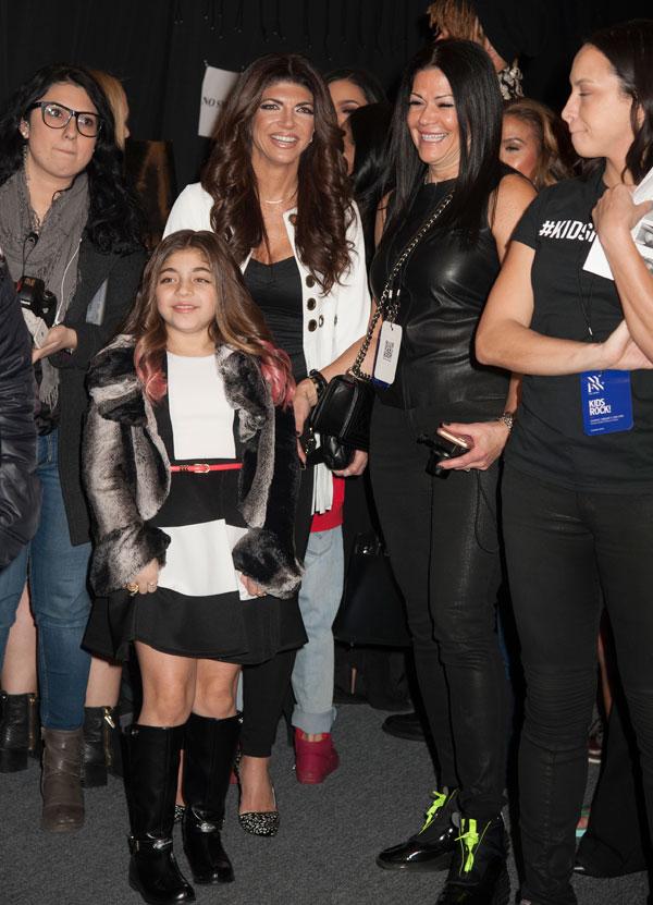 teresa giudice prison release new york fashion week