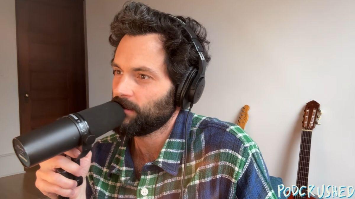 image of Penn Badgley revealed he dramatically transformed his body for his new romantic comedy.