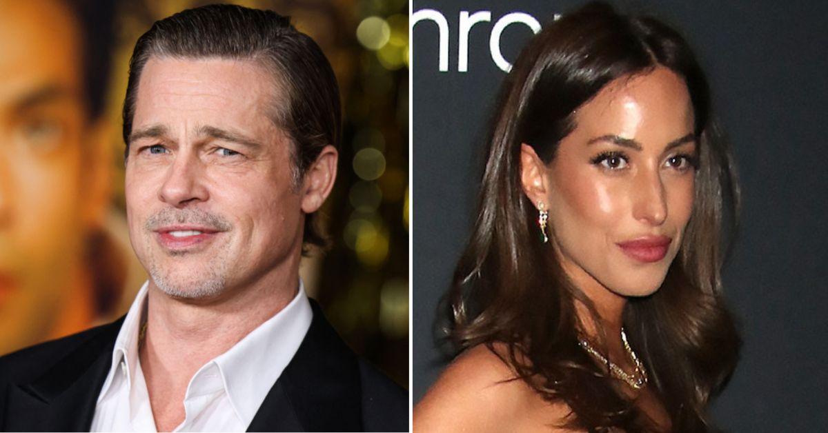 Brad Pitt and Ines de Ramon Are Living Together and 'So in Love