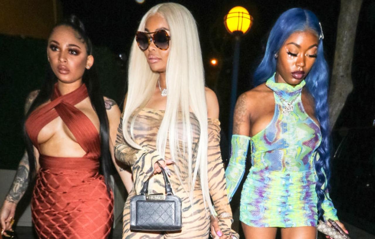 Blac Chyna Turns Heads In A Revealing Leopard Print Bodysuit