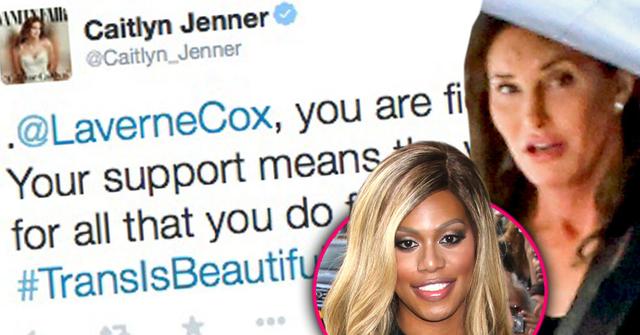 Caitlyn jenner snubs kim kardashian thanks laverne cox