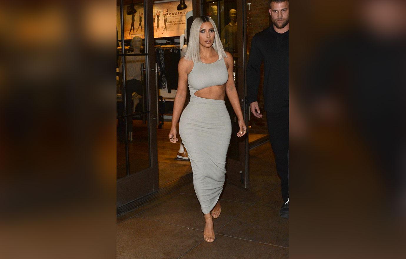 Kim kardashian skintight dress