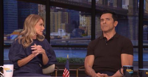 Image of Kelly Ripa and Mark Consuelos bickered over the temperature of their house.