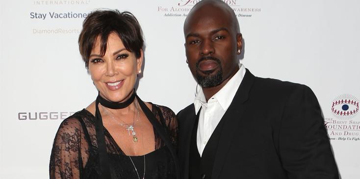 kris jenner corey gamble engaged wedding