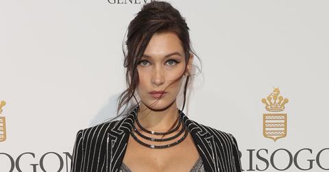 bella hadid strips down racy photos paper magazine long