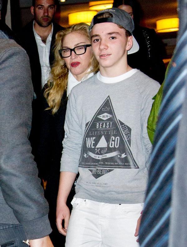 Madonna sending son rocco military school 01