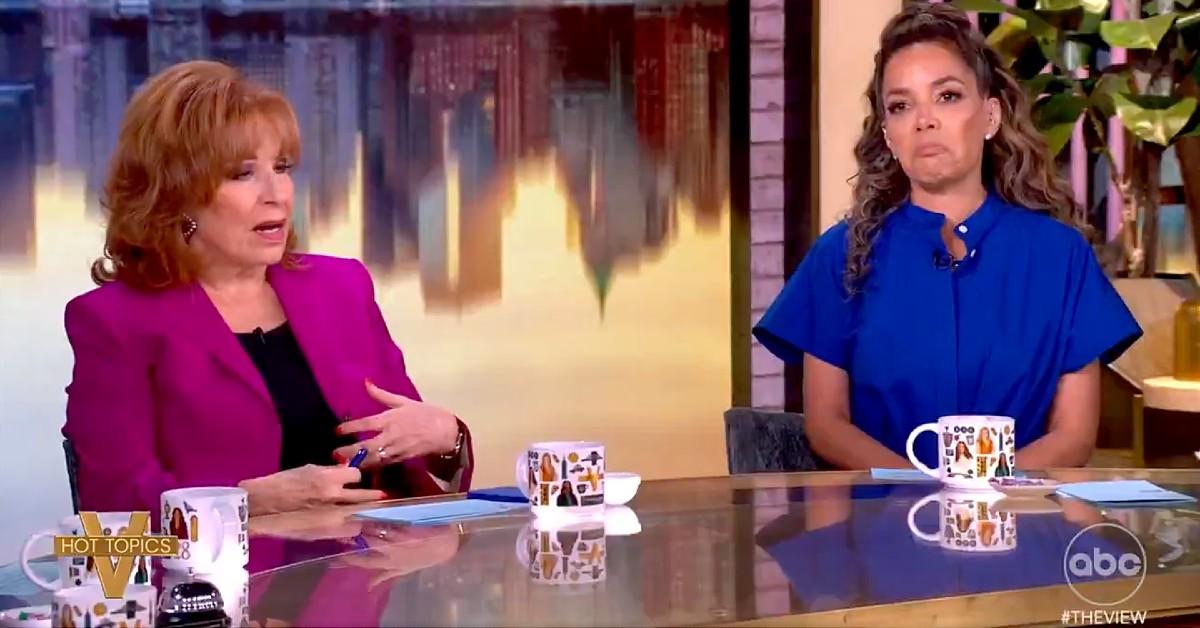 joy behar lashes donald trump