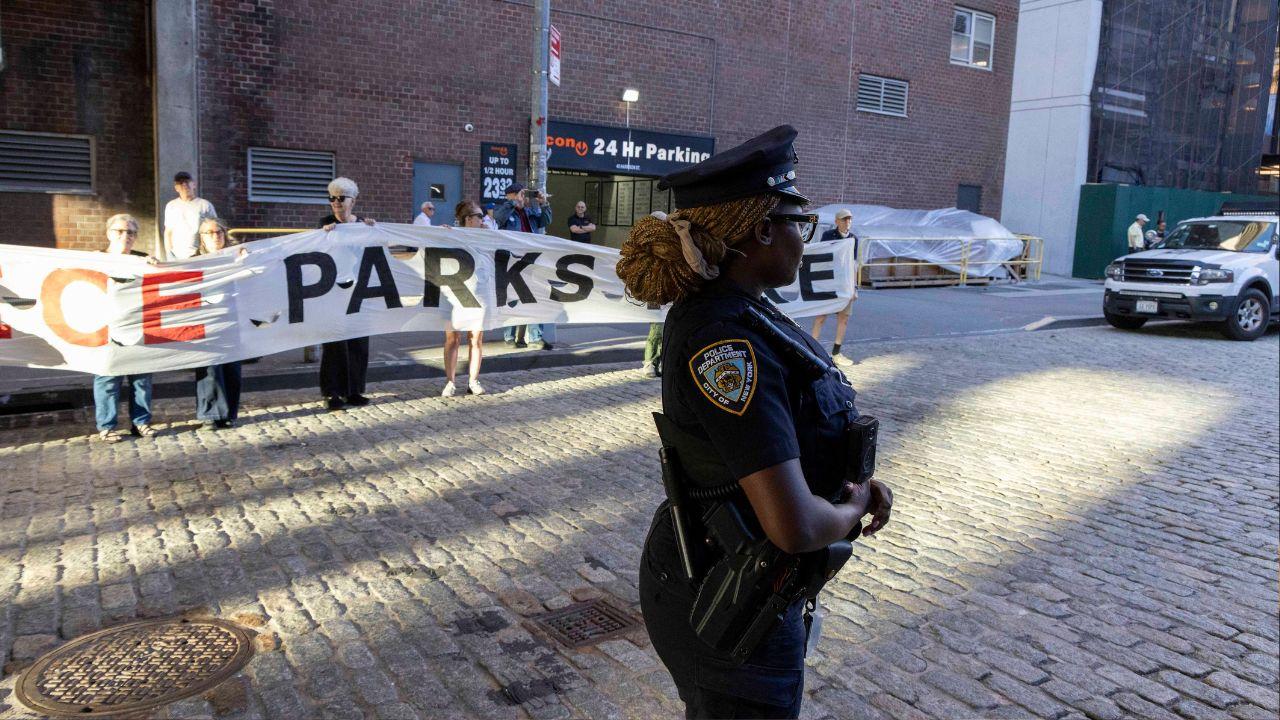 ice protest