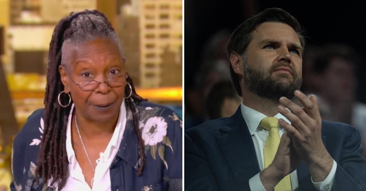 Whoopi Goldberg Slams Vance After He Tells Dems 'Tone Down Rhetoric'