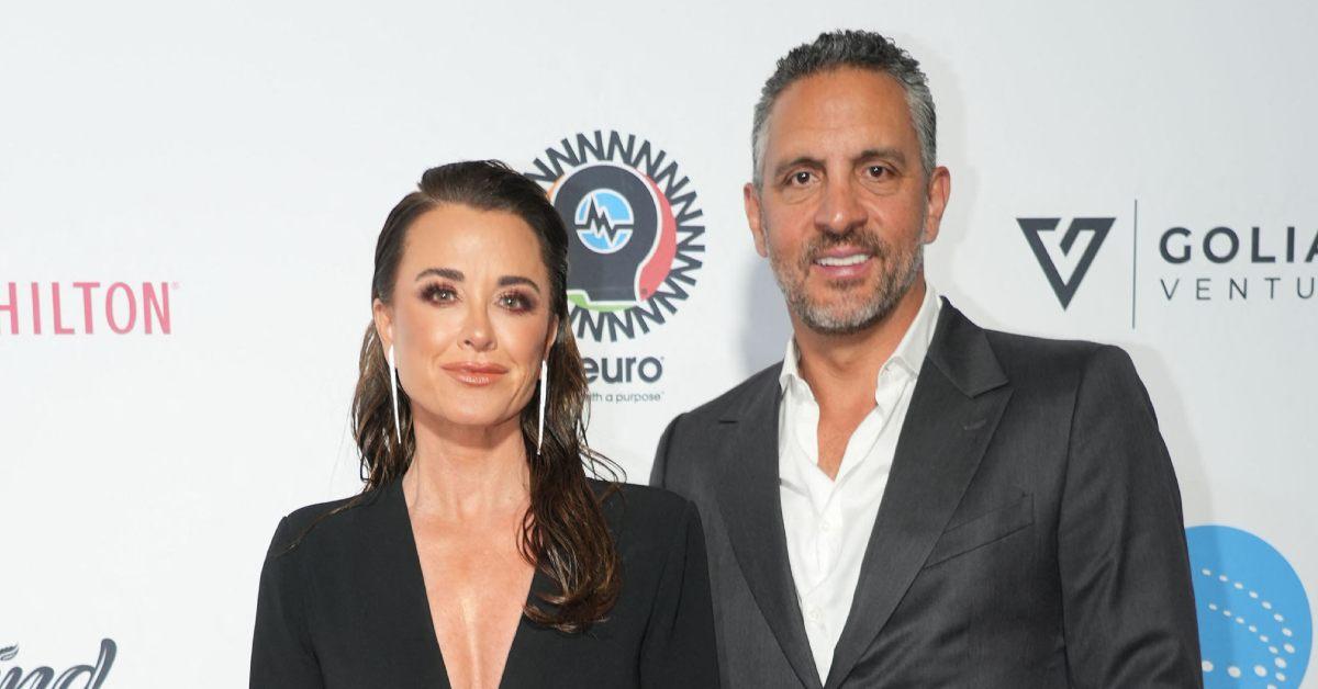 Photo of Kyle Richards and Mauricio Umansky