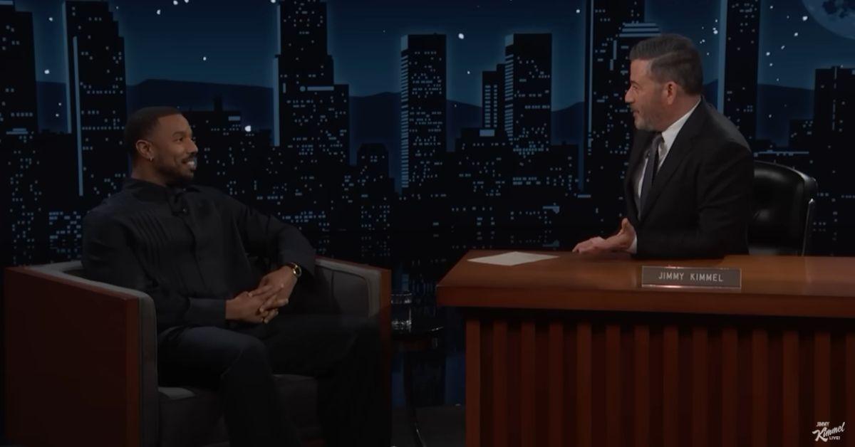 image of Michael B. Jordan said his mom is used to the attention.