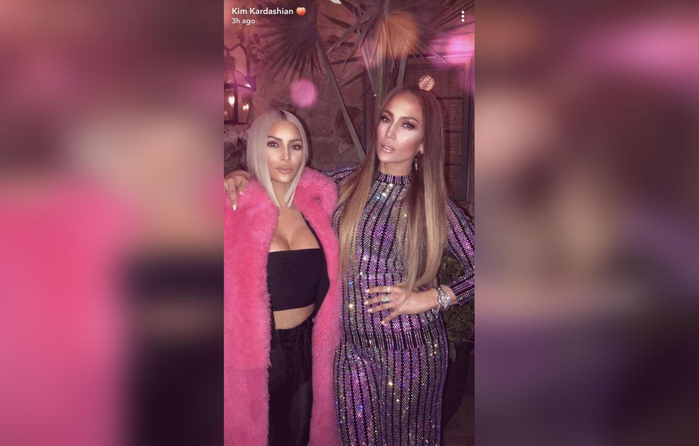 Jlo kim kardashian taco party 1