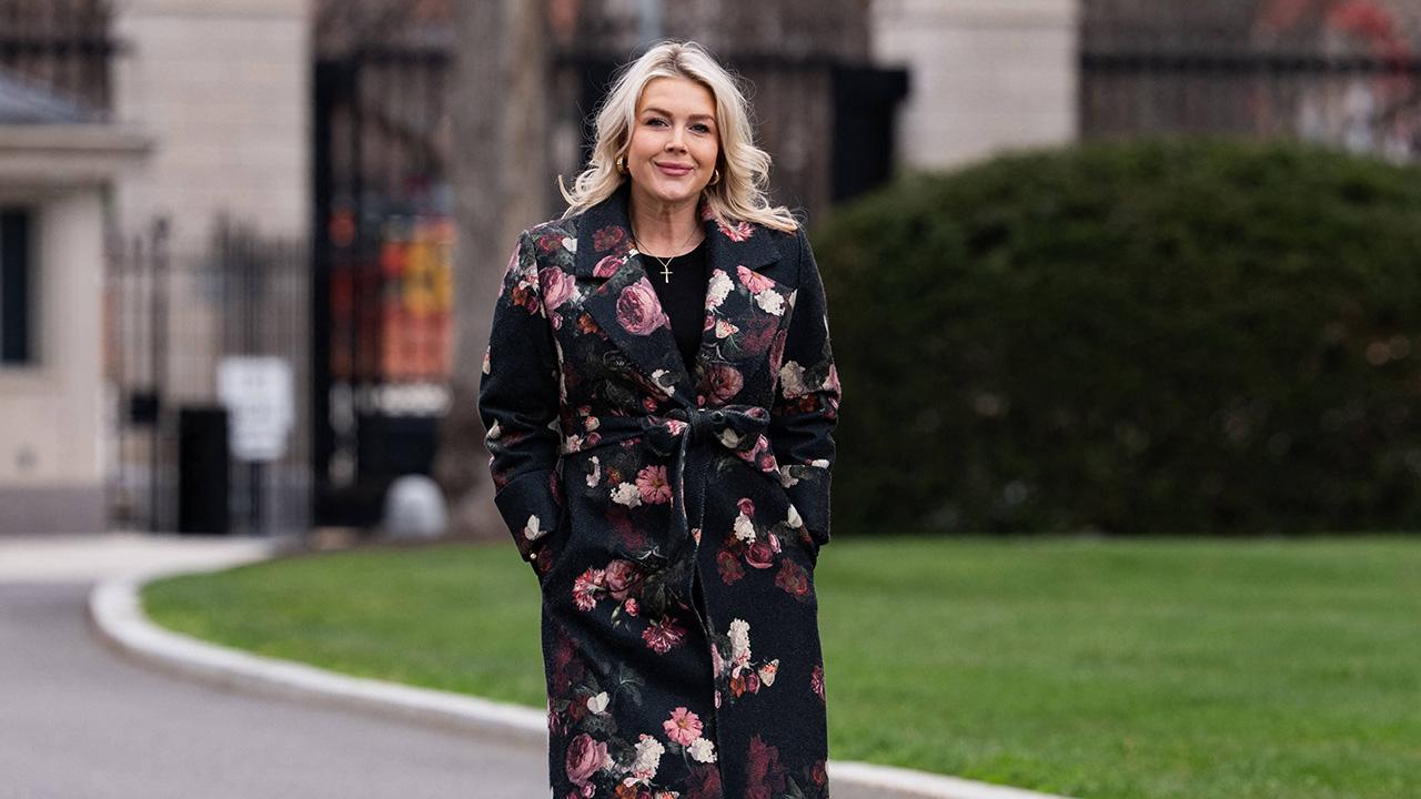 photos of Karoline Leavitt's last day in the White House was August 27.