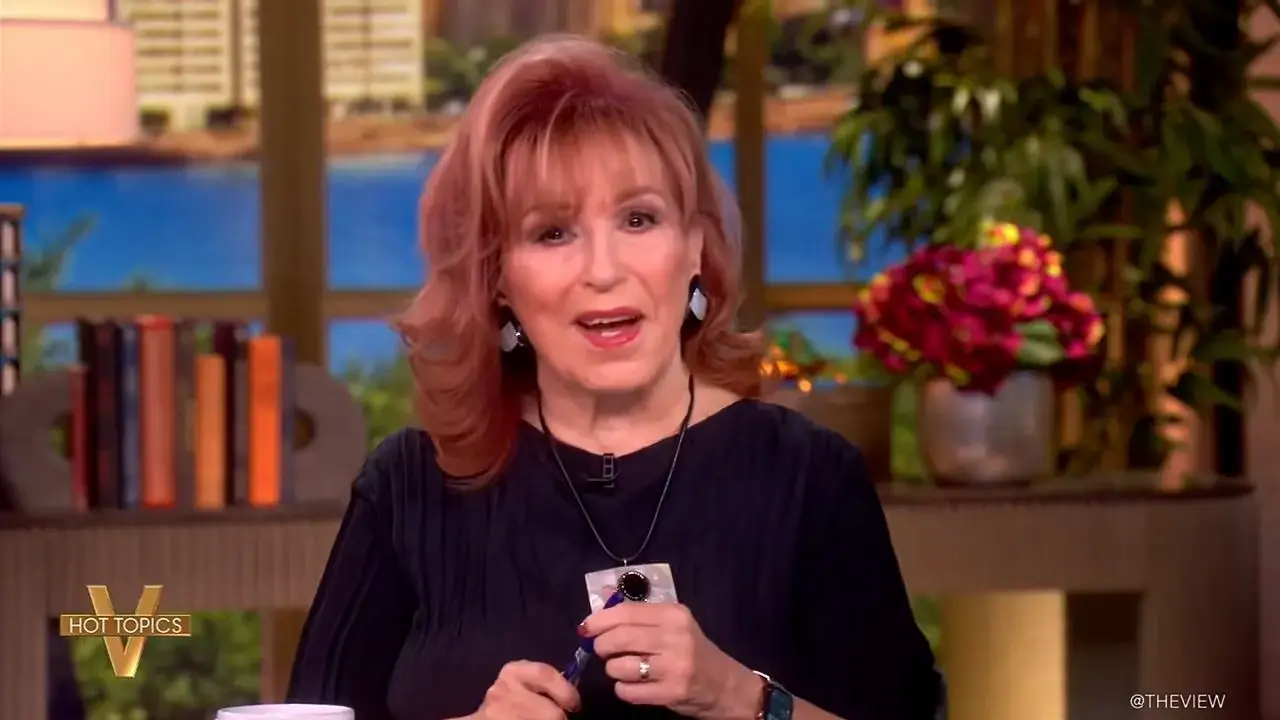 Image of Joy Behar previously missed several episodes of 'The View' after breaking her toe last November.