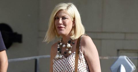 tori spelling pregnant baby five