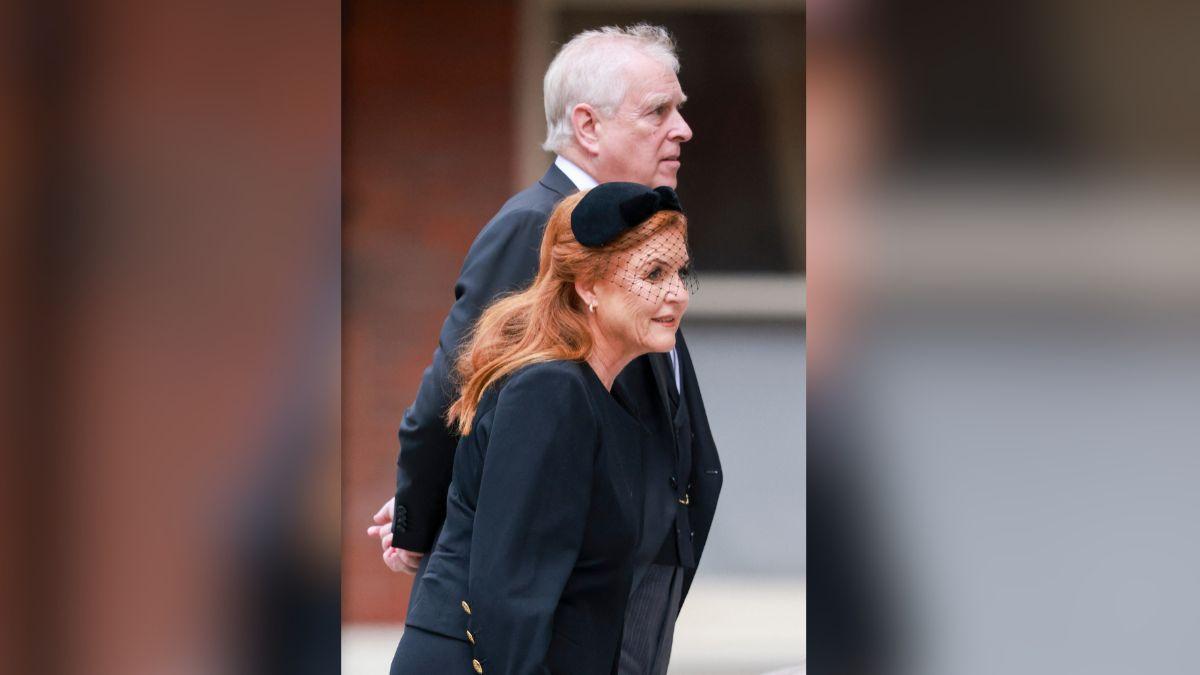 Photo of Sarah Ferguson and Ex-Prince Andrew.