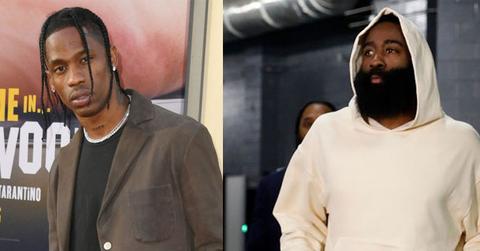 Travis Scott And James Harden Hangout Party Las Vegas Jordyn Woods