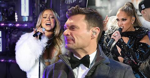 Ryan Seacrest Dumps Mariah Carey For Jennifer Lopez On NYE