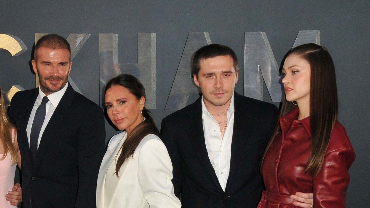 image of Victoria and David Beckham will reportedly not be involved if Brooklyn Beckham has kids. 